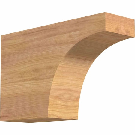 Ekena Millwork Huntington Smooth Rafter Tail, Western Red Cedar, 3 1/2"W x 8"H x 12"L RFT04X08X12HUN00SWR